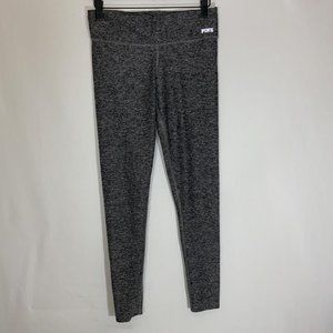 Pink Small Grey Yoga Leggings